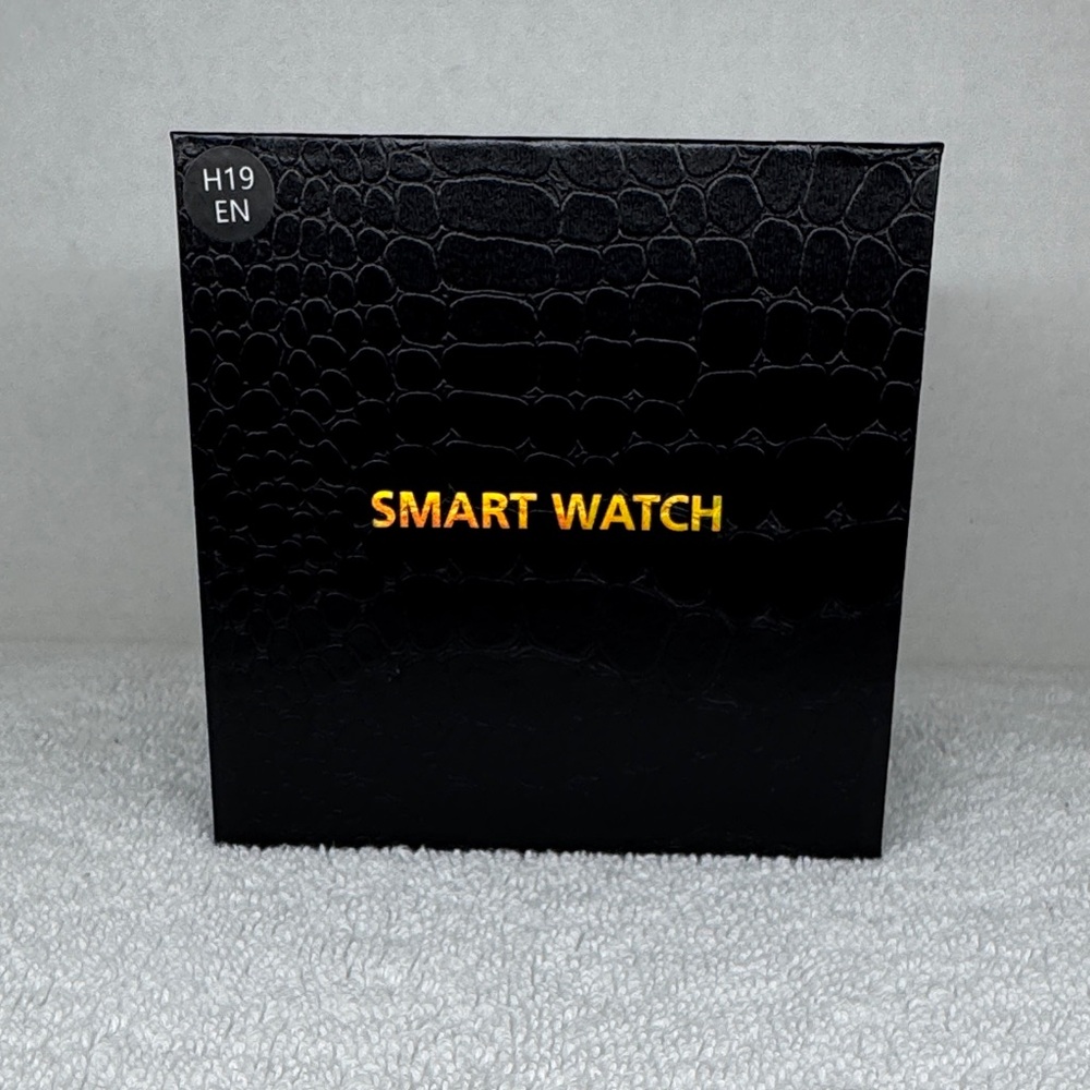 Elegant Black Smartwatch